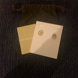 Michael Kors - Earrings Studs (MK Logo)